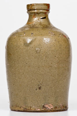 Very Rare Edgefield District, South Carolina Stoneware Bottle