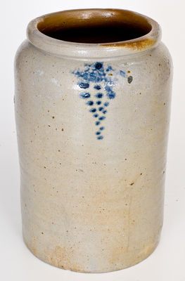 Extremely Rare H.R. MARSHALL (Baltimore) Stoneware Jar, circa 1822