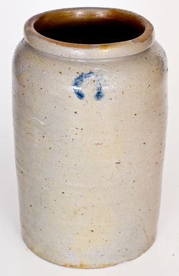 Extremely Rare H.R. MARSHALL (Baltimore) Stoneware Jar, circa 1822