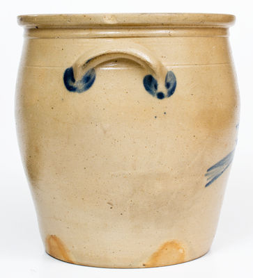 Rare Two-Gallon COWDEN & WILCOX / HARRISBURG, PA Stoneware Bird Jar