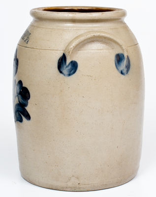 One-Gallon COWDEN & WILCOX / HARRISBURG, PA Stoneware Jar