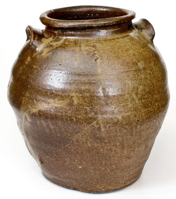 Lm (Dave at Lewis Miles Stoney Bluff Manufactory, Horse Creek Valley, Edgefield District, SC) Stoneware Jar