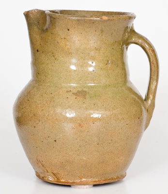 Rare attrib. Pottersville, Edgefield District, South Carolina Stoneware Pitcher