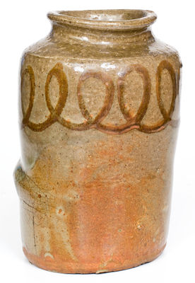 Attrib. Thomas Chandler, Edgefield District, South Carolina Canning Jar