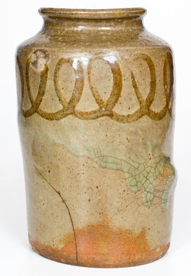 Attrib. Thomas Chandler, Edgefield District, South Carolina Canning Jar