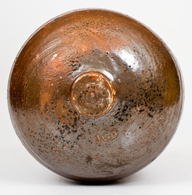 Scarce JGB (J.G. Baynham, Trenton, SC) Stoneware Chicken Waterer