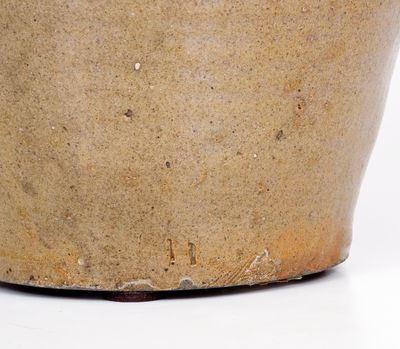 Stoneware Jar Stamped 