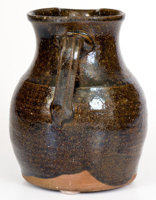 Alkaline-Glazed Stoneware Pitcher, attributed to Edward Stone, Buncombe County, NC, circa 1850