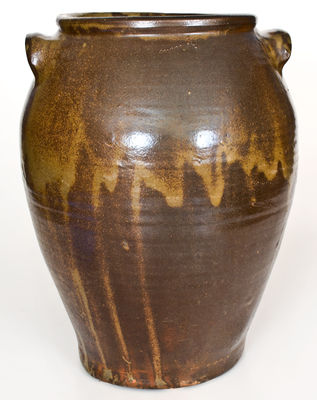 Fine Six-Gallon Jar attrib. Lewis Miles' Stoney Bluff Manufactory, Horse Creek Valley, Edgefield District, SC