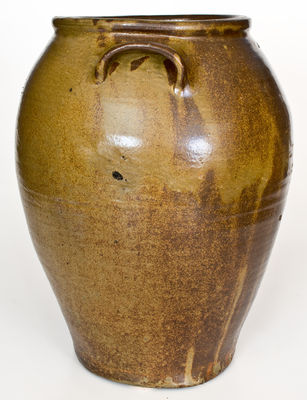Fine Six-Gallon Jar attrib. Lewis Miles  Stoney Bluff Manufactory, Horse Creek Valley, Edgefield District, SC