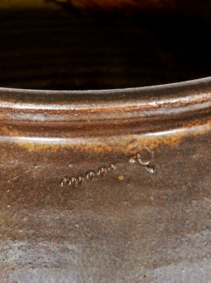 Fine Six-Gallon Jar attrib. Lewis Miles  Stoney Bluff Manufactory, Horse Creek Valley, Edgefield District, SC