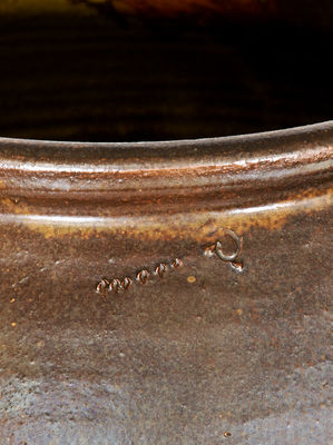 Fine Six-Gallon Jar attrib. Lewis Miles  Stoney Bluff Manufactory, Horse Creek Valley, Edgefield District, SC