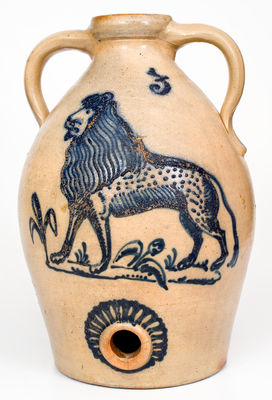 Rochester, New York, Stoneware Lion Cooler