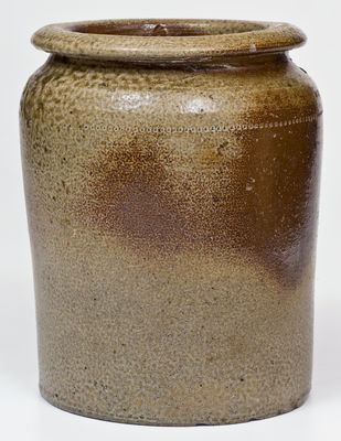 Salt-Glazed Stoneware Jar, Stamped