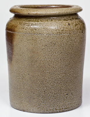 Salt-Glazed Stoneware Jar, Stamped