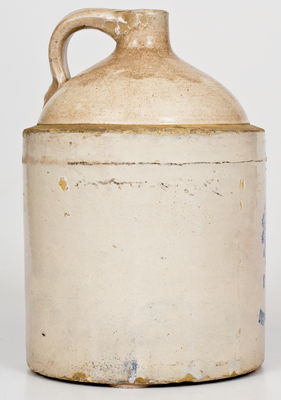 Rare Stoneware South Carolina Dispensary Jug, late 19th or early 20th century.