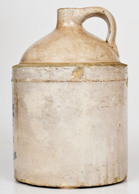 Rare Stoneware South Carolina Dispensary Jug, late 19th or early 20th century.