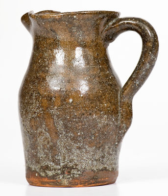 Miniature Alkaline-Glazed Stoneware Pitcher, attrib. Joe