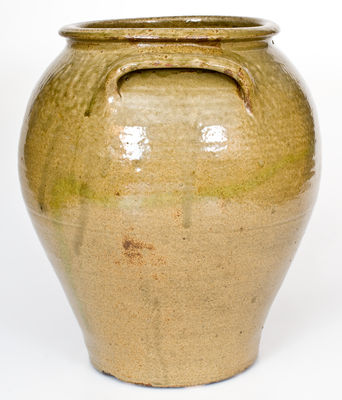 Six-Gallon Stoneware Jar attributed to Harry, Pottersville, Edgefield District, SC, c1840