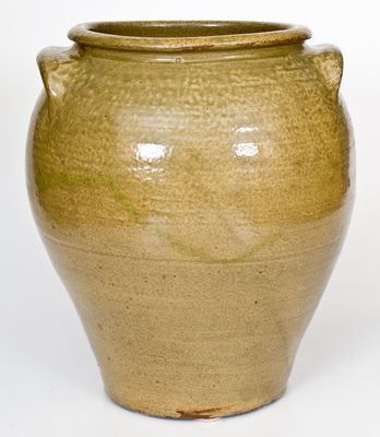 Six-Gallon Stoneware Jar attributed to Harry, Pottersville, Edgefield District, SC, c1840