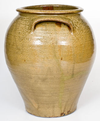 Six-Gallon Stoneware Jar attributed to Harry, Pottersville, Edgefield District, SC, c1840