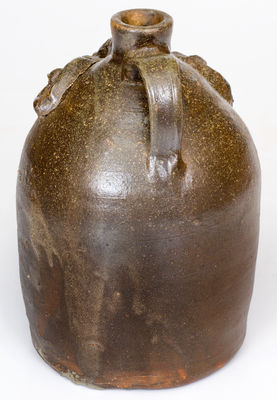 Rare Southern Stoneware Face Jug, Alabama or Georgia origin, late 19th / early 20th century