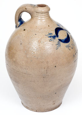 Fine One-Gallon COMMERAWS / STONEWARE / CORLEARS / HOOK Jug