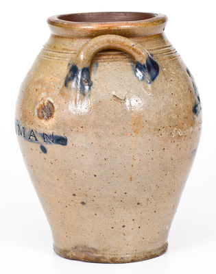 Fine One-Gallon PAUL : CUSHMANS Stoneware Jar