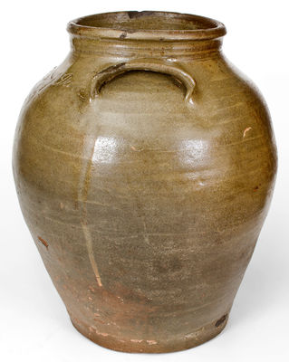 Rare and Important Nine-Gallon David Drake Stoneware Jar, 