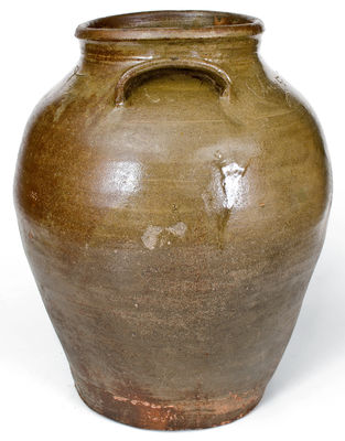 Rare and Important Nine-Gallon David Drake Stoneware Jar, 