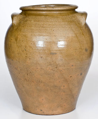 Extremely Important Jar by Enslaved Potter Harry, Pottersville, Edgefield District, SC, circa 1840