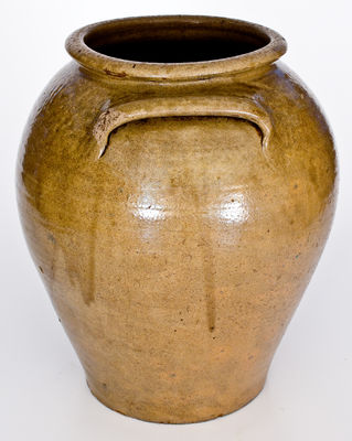 Extremely Important Jar by Enslaved Potter Harry, Pottersville, Edgefield District, SC, circa 1840