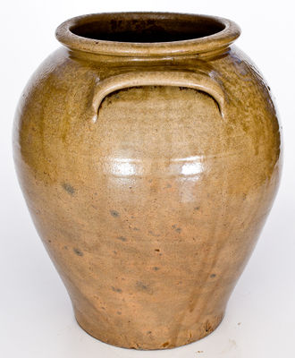 Extremely Important Jar by Enslaved Potter Harry, Pottersville, Edgefield District, SC, circa 1840