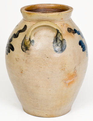 1 Gal. SMITH & DAY / NORWALK Stoneware Jar with Cobalt Decoration