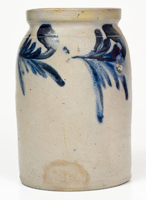 1/2 Gal. R.C.R. Stoneware Jar, (Richard C. Remmey, Philadelphia, PA)