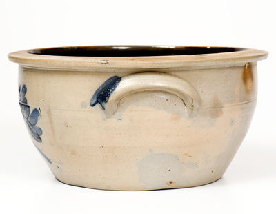 Rare D. P. HOBART, AGENT / WILLIAMSPORT, PA Stoneware Bowl