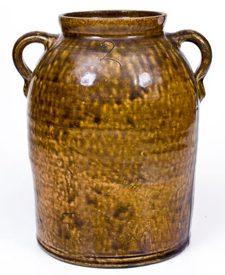 Fine Sand Mountain, Alabama Stoneware Jar