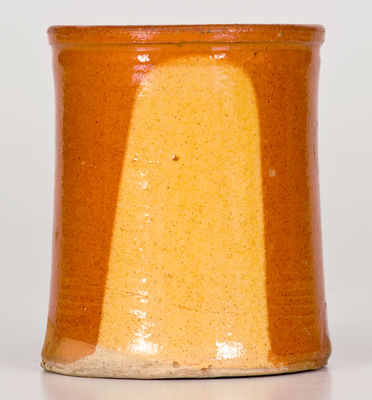 Rare Small-Sized Redware Mug, attrib. Galena, Illinois