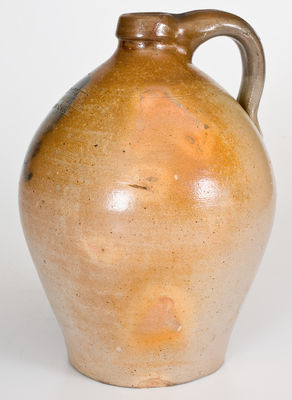 C. CROLIUS / MANUFACTURER / NEW-YORK Stoneware Jug