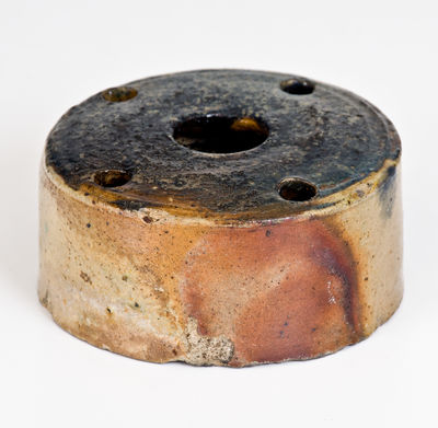 Manhattan, NY Stoneware Inkwell, early 19th century