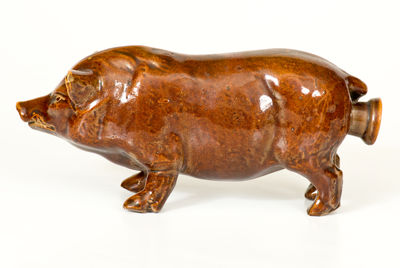 Monmouth, Illinois, Stoneware Pig Bottle