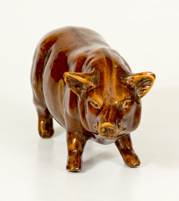 Monmouth, Illinois, Stoneware Pig Bottle