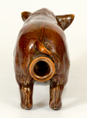 Monmouth, Illinois, Stoneware Pig Bottle
