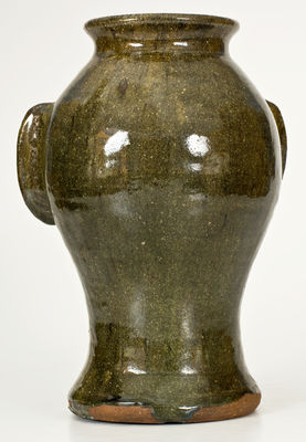 Extremely Rare B.B. Craig Face Vessel w/ Weeping Eyes