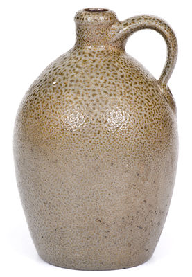 Rare Small-Sized H. FOX (Himer Fox, Chatham County, NC) Stoneware Jug