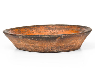 Dated 1817 American Redware Dish