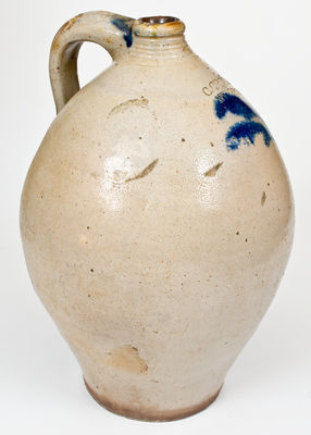 C. CROLIUS / NEW-YORK Stoneware Jug