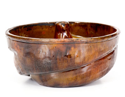 JOHN BELL / WAYNESBORO Redware Turk's Head Mold