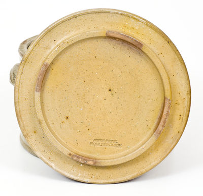 Scarce Celadon-Glazed Stoneware Butter Crock with Lid, JOHN BELL / WAYNESBORO