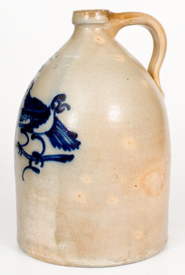 Fine J. NORTON & CO. / BENNINGTON, VT Stoneware Double Bird Jug
